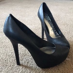 Black heels
